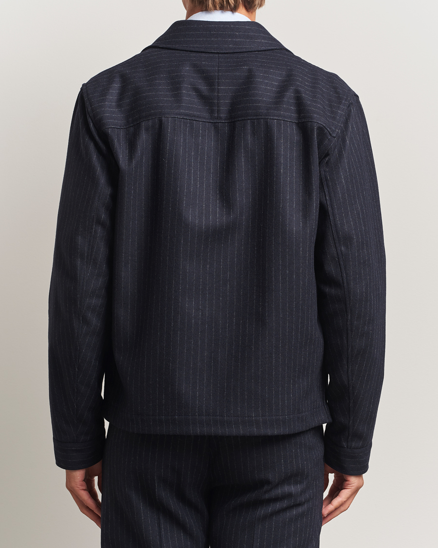 Homme | Manteaux Et Vestes | Tiger of Sweden | Barnaby Wool Pinstriped Jacket Blue Function