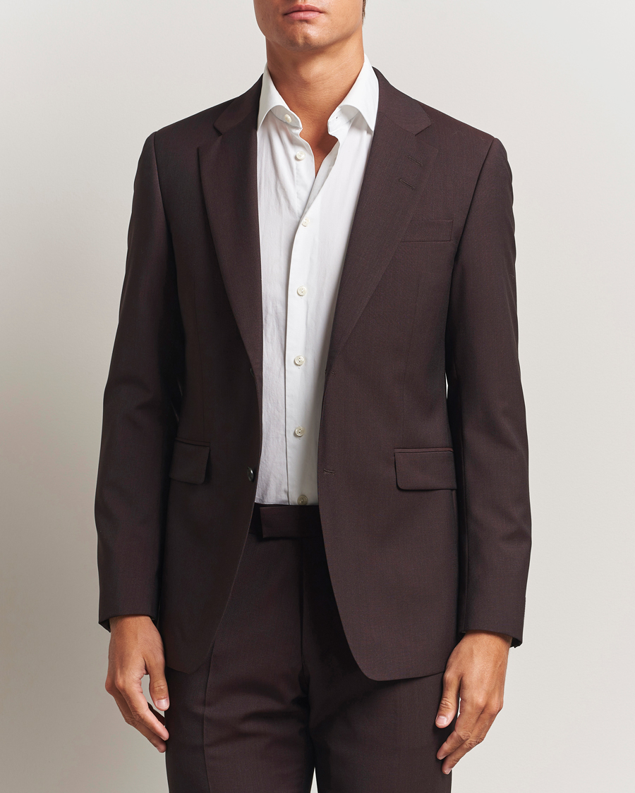 Homme | Blazers | Tiger of Sweden | Justin Wool Suit Blazer Triumph Steel