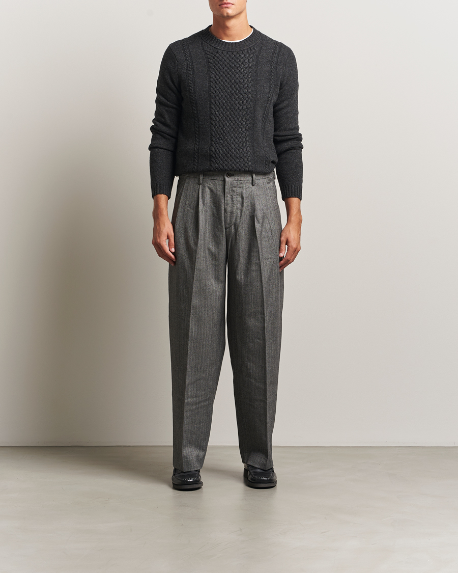 Homme | Pulls Et Tricots | Tiger of Sweden | Harry Wool Knitted Sweater Phantom