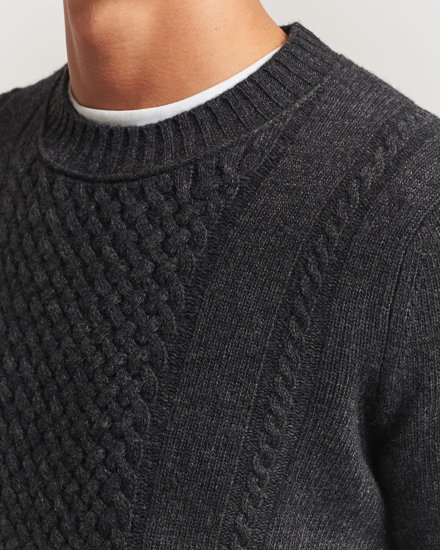 Homme | Pulls Et Tricots | Tiger of Sweden | Harry Wool Knitted Sweater Phantom