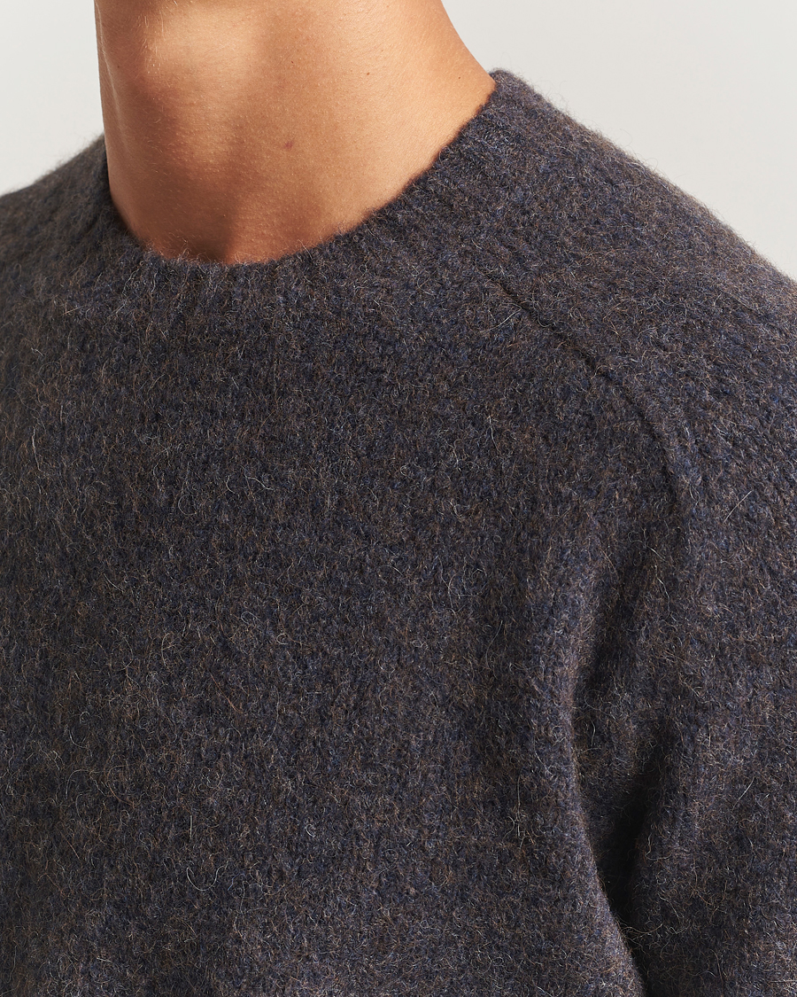 Homme | Pulls Et Tricots | Tiger of Sweden | Adryan Yak/Alpaca Knitted Sweater Blue Function