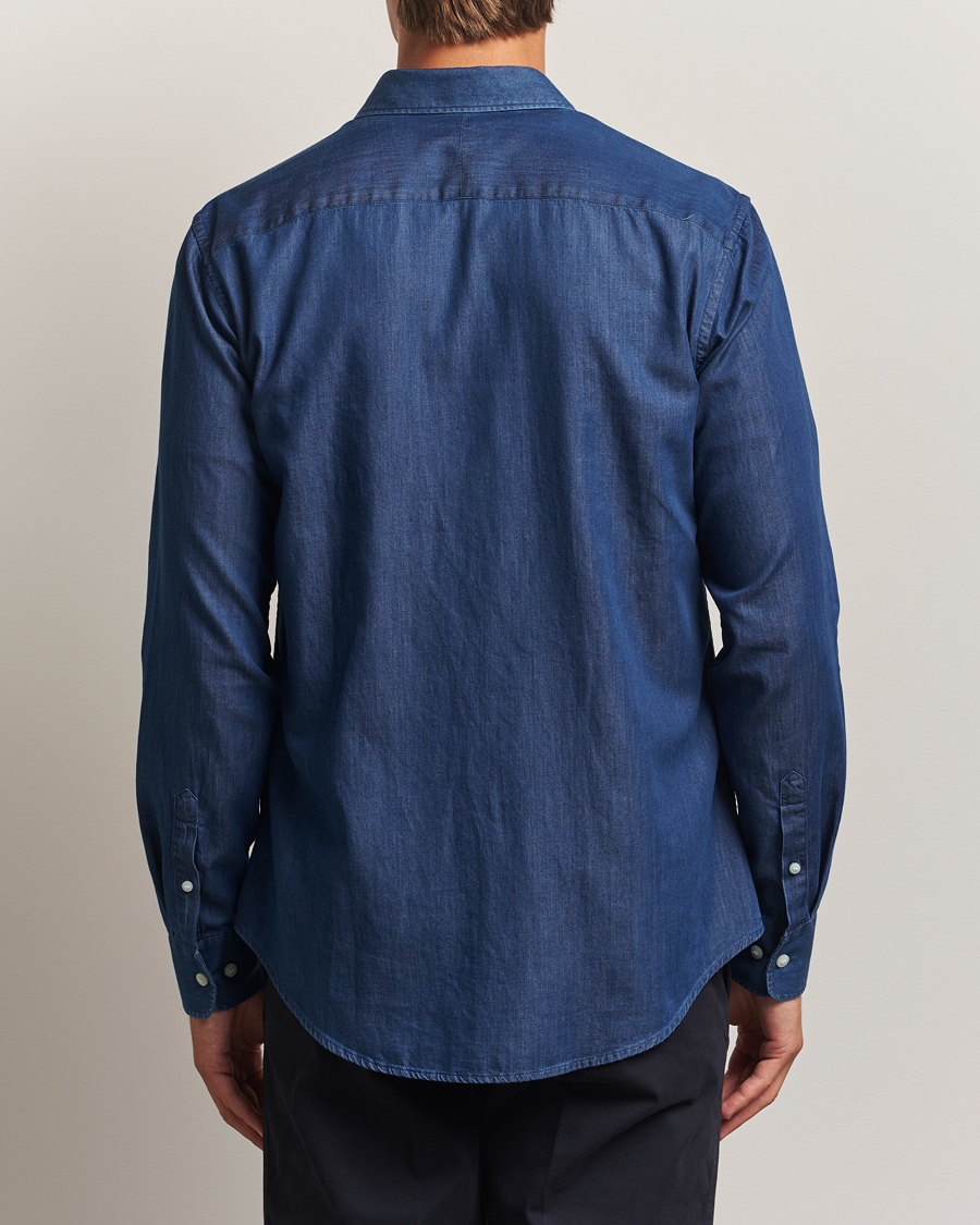 Homme | Chemises | Tiger of Sweden | Adley Slim Fit Denim Shirt Medium Blue