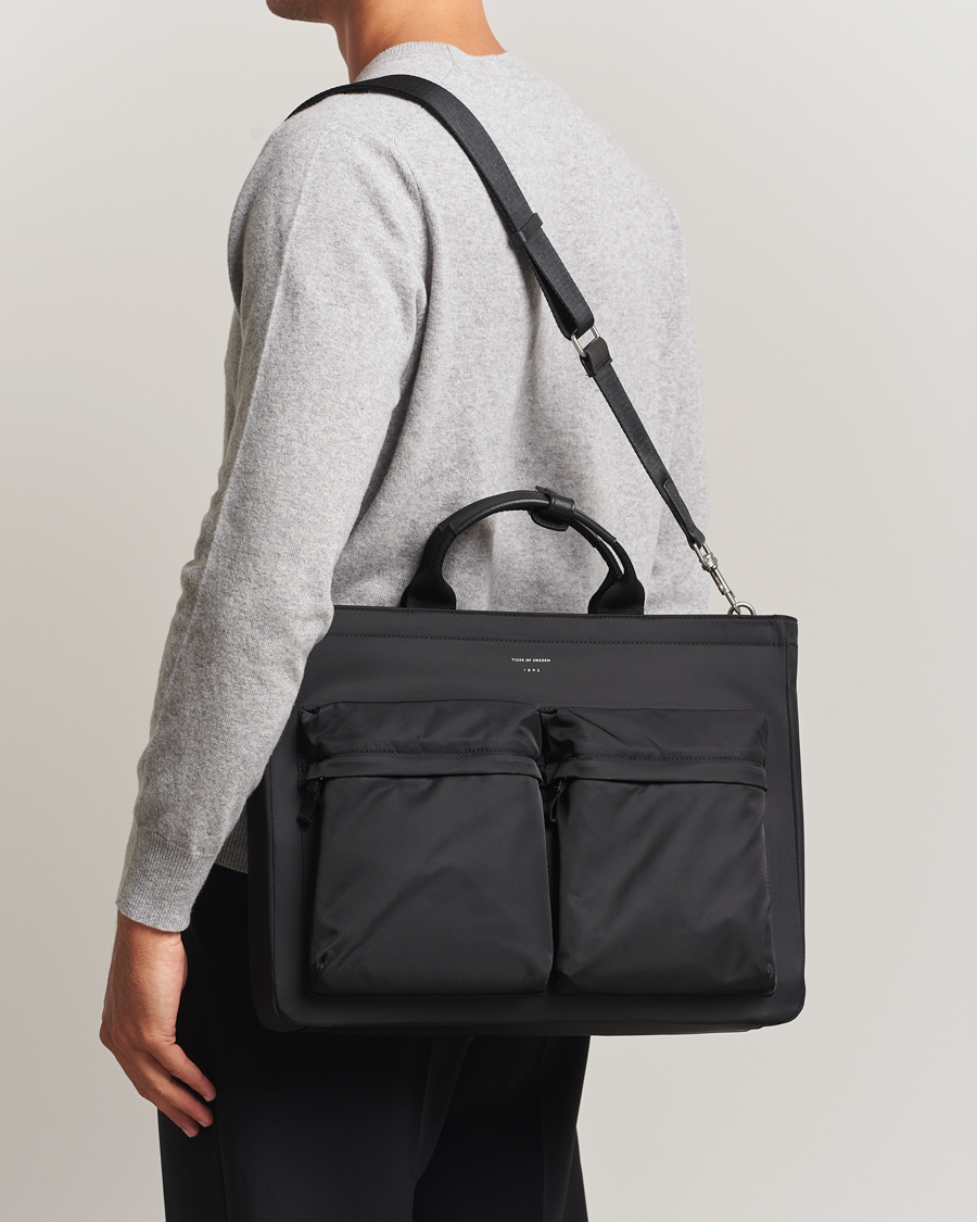 Homme | Sacs | Tiger of Sweden | Sonor Nylon Briefcase Black