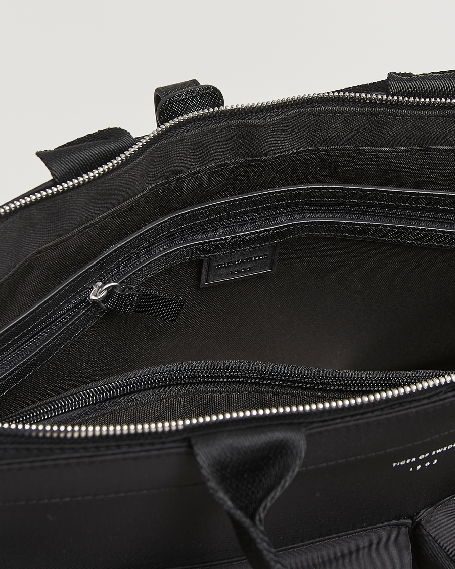 Homme | Sacs | Tiger of Sweden | Sonor Nylon Briefcase Black