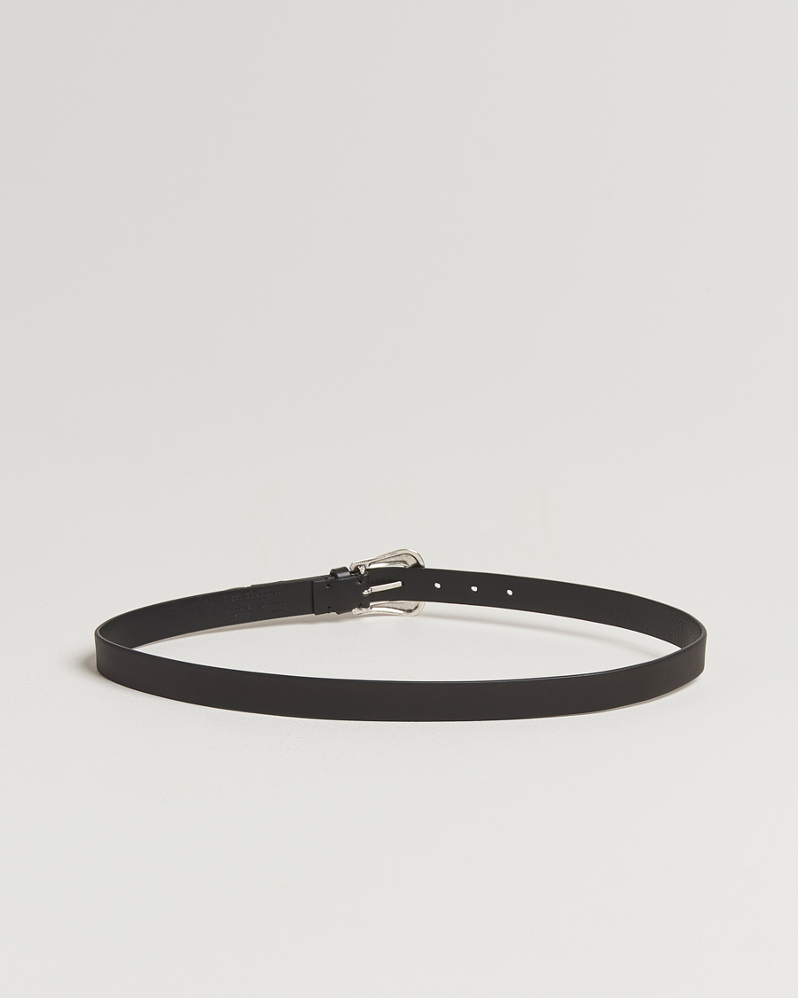 Homme | Tiger of Sweden Ecus Western Leather Belt Black | Tiger of Sweden | Ecus Western Leather Belt Black