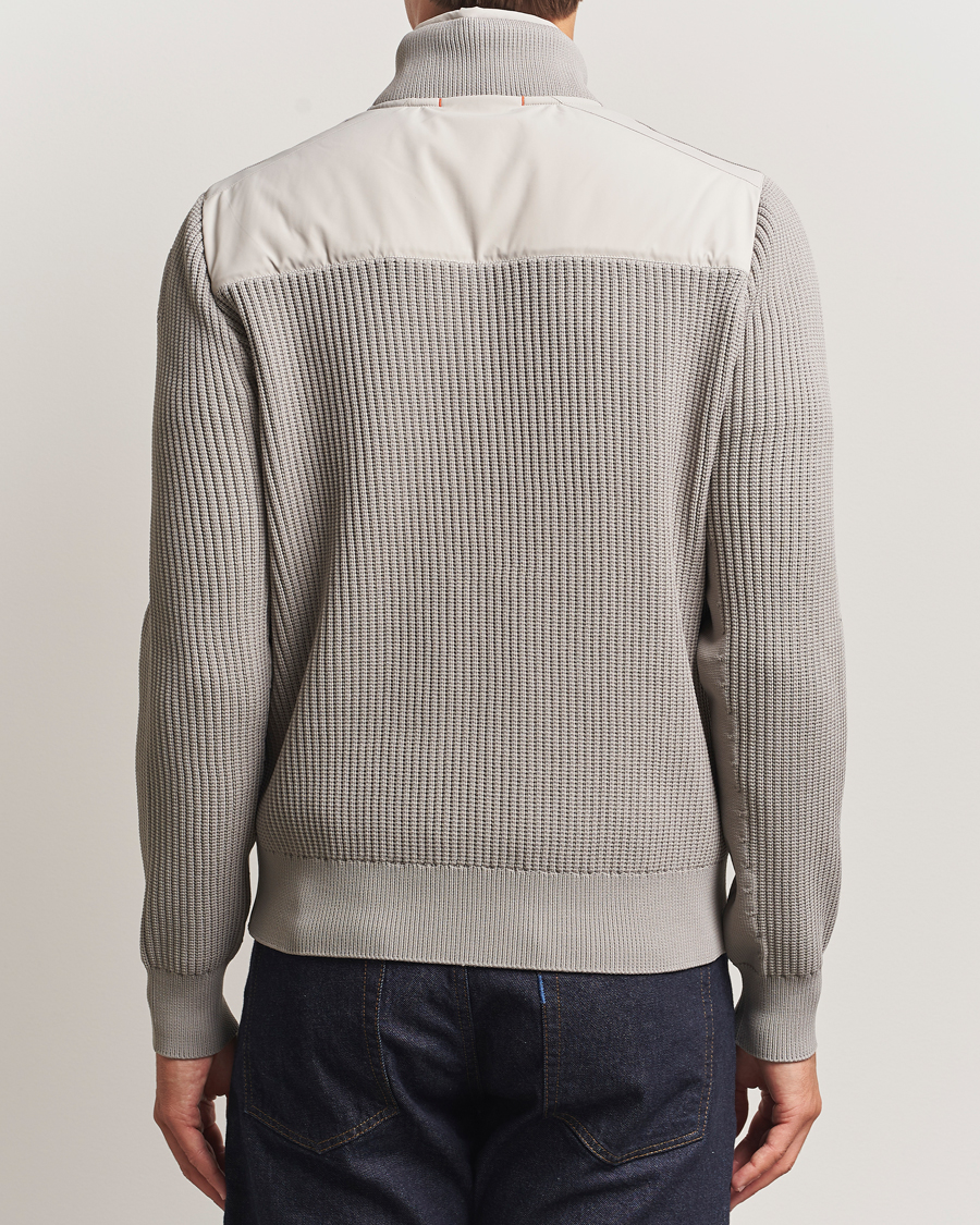 Homme | Manteaux Et Vestes | Parajumpers | Zorba Tech Knit Hybrid Jacket Chateau Grey