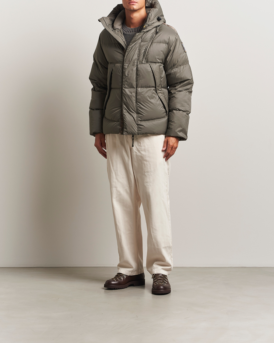 Homme | Manteaux Et Vestes | Parajumpers | Cloud Ripstop Polar Puffer Olive Grey