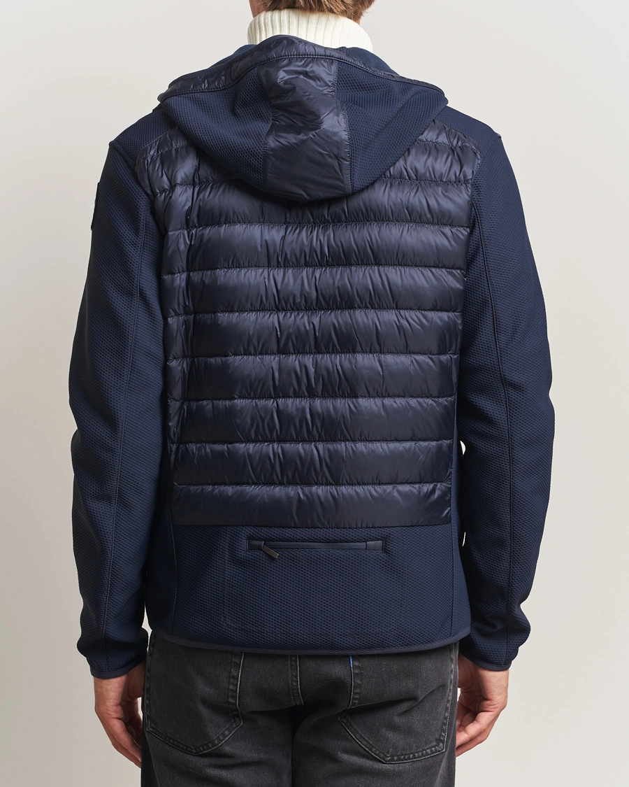 Homme | Manteaux Et Vestes | Parajumpers | Nolan Warm Up Hybrid Hooded Jacket Blue Navy
