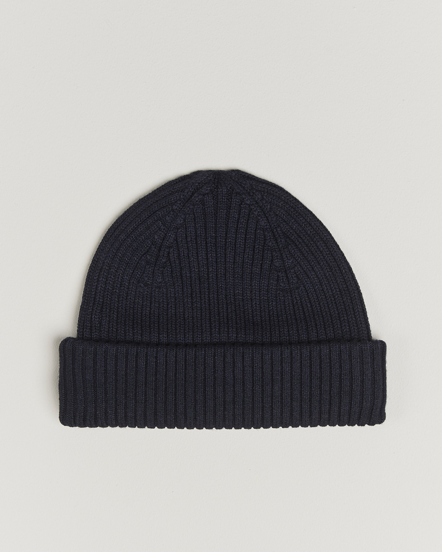 Homme | Bonnets | Parajumpers | Ribbed Hat Blue Navy