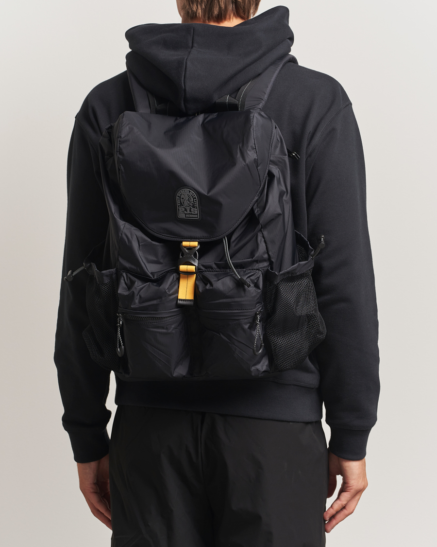 Homme | Sacs | Parajumpers | Mitchel Nylon Ripstop Backpack Black