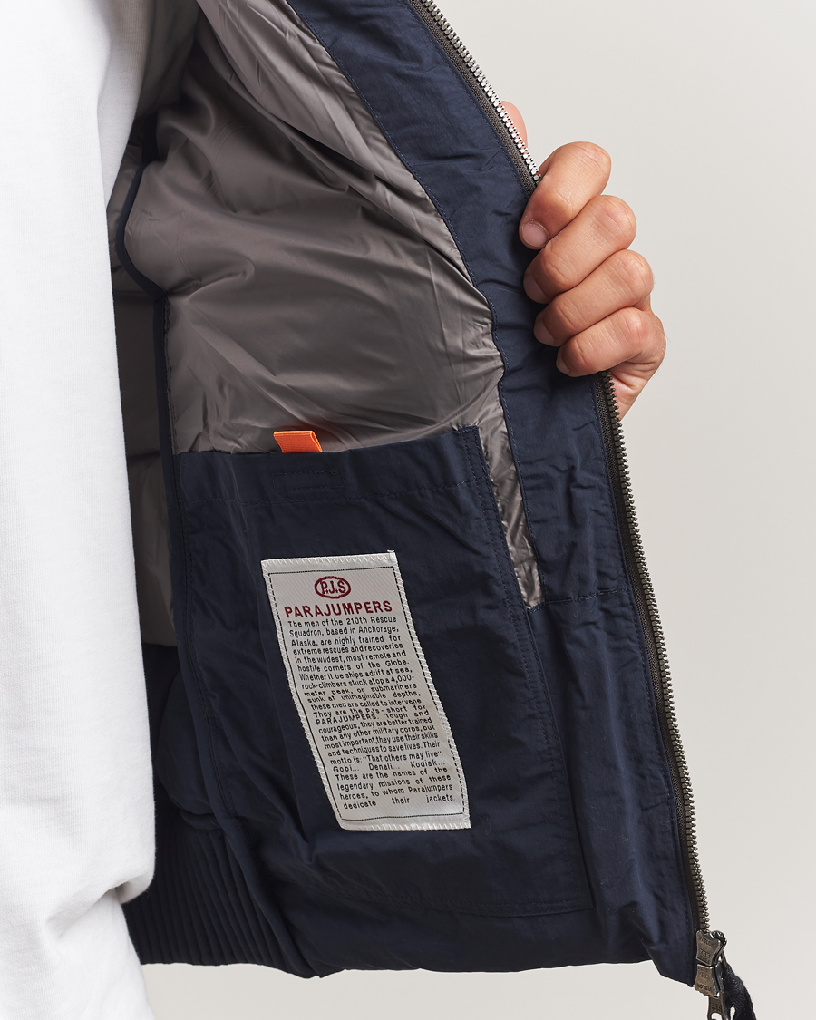 Homme | Manteaux Et Vestes | Parajumpers | Cassian Matte Down Jacket Blue Navy