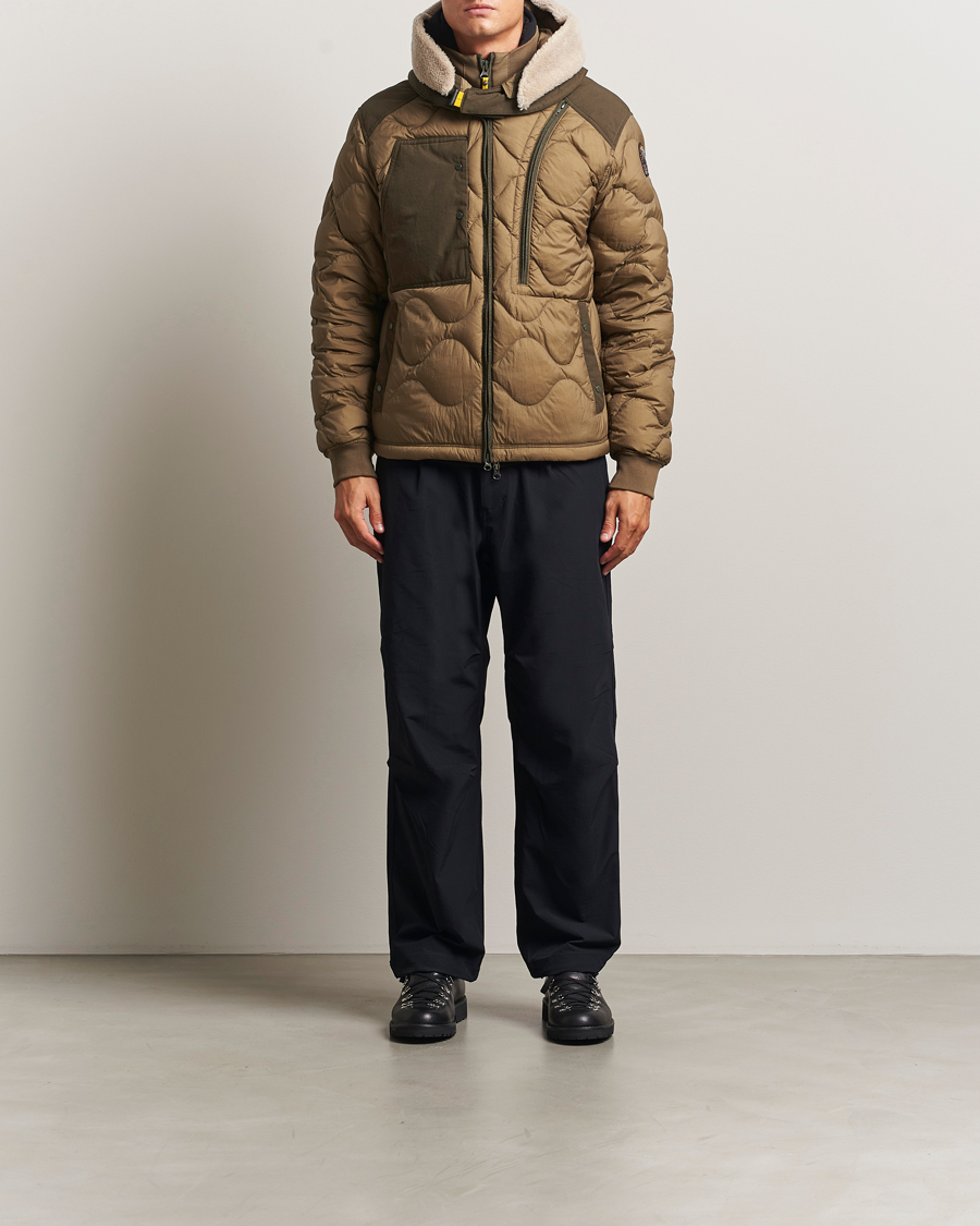 Homme | Manteaux Et Vestes | Parajumpers | Akutan Union Down Jacket Earth/Deep Moss