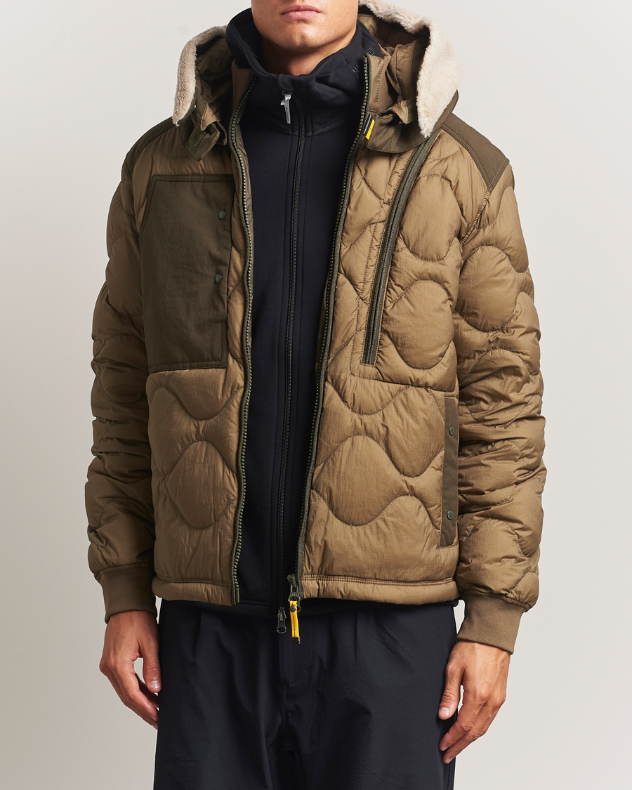 Homme | Manteaux Et Vestes | Parajumpers | Akutan Union Down Jacket Earth/Deep Moss