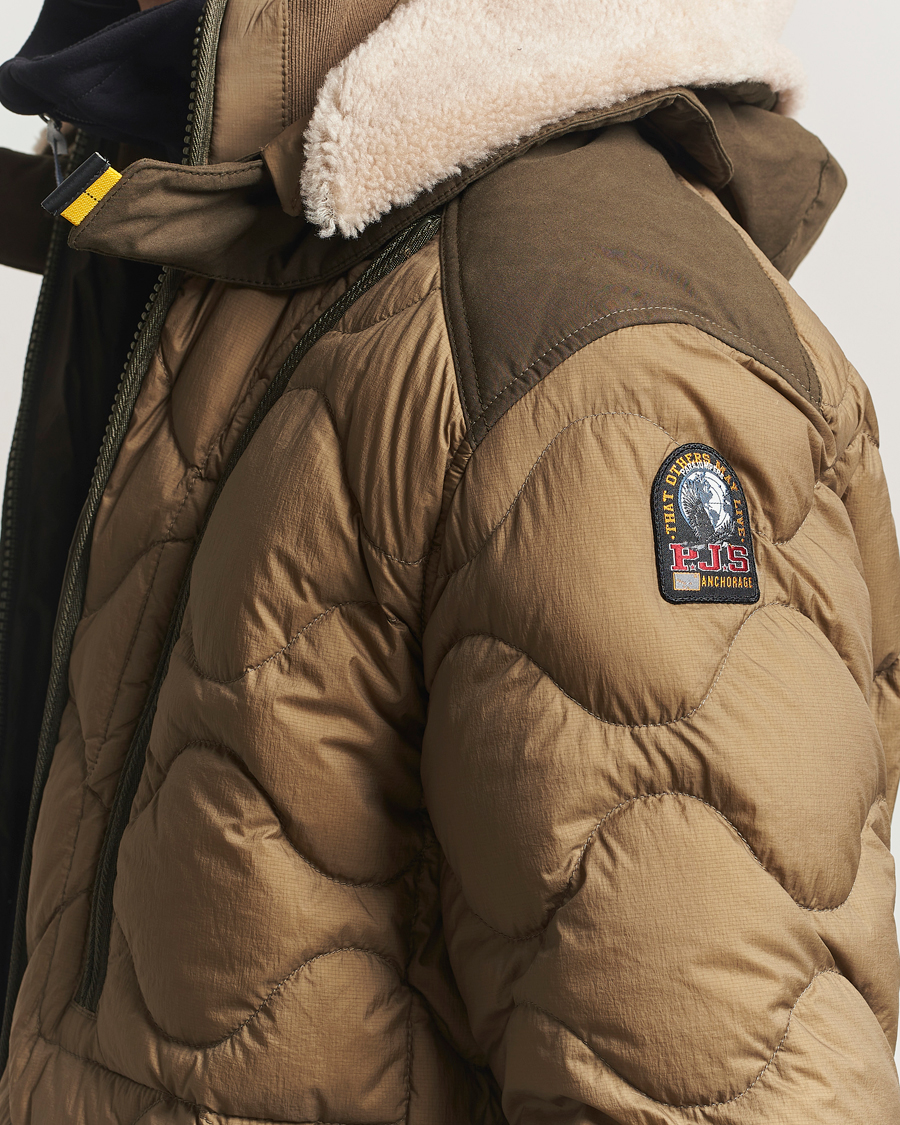 Homme | Manteaux Et Vestes | Parajumpers | Akutan Union Down Jacket Earth/Deep Moss