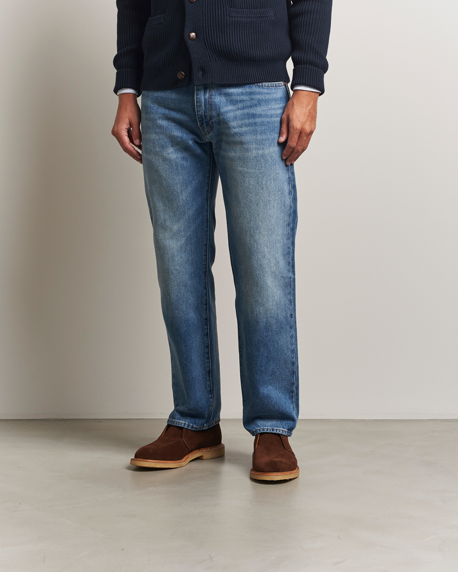 Homme | Bottes | Sanders | Bertie Crepe Sole Suede Chukka Polo Snuff