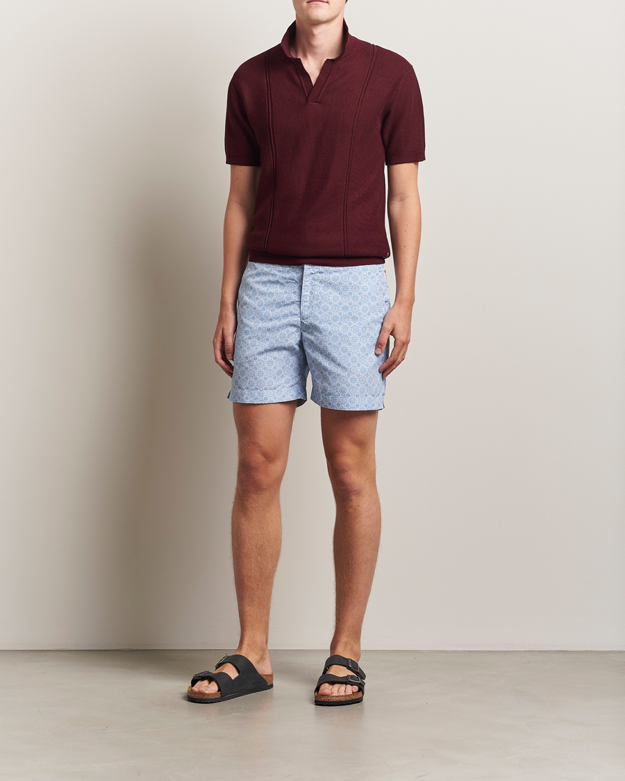 Homme | Maillots De Bain | Orlebar Brown | Bulldog Alchemy Swimshorts Wave Blue