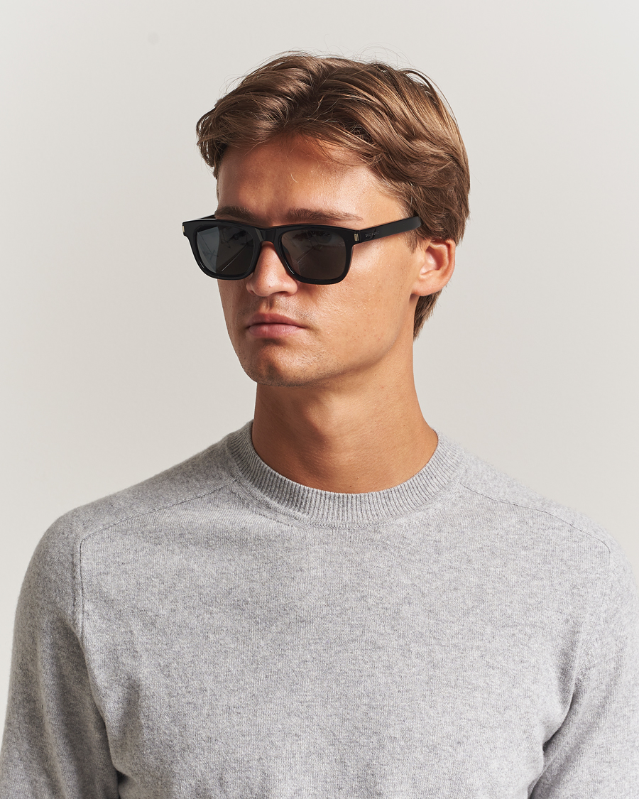 Homme | Lunettes De Soleil | Saint Laurent | SL 819 Sunglasses Black
