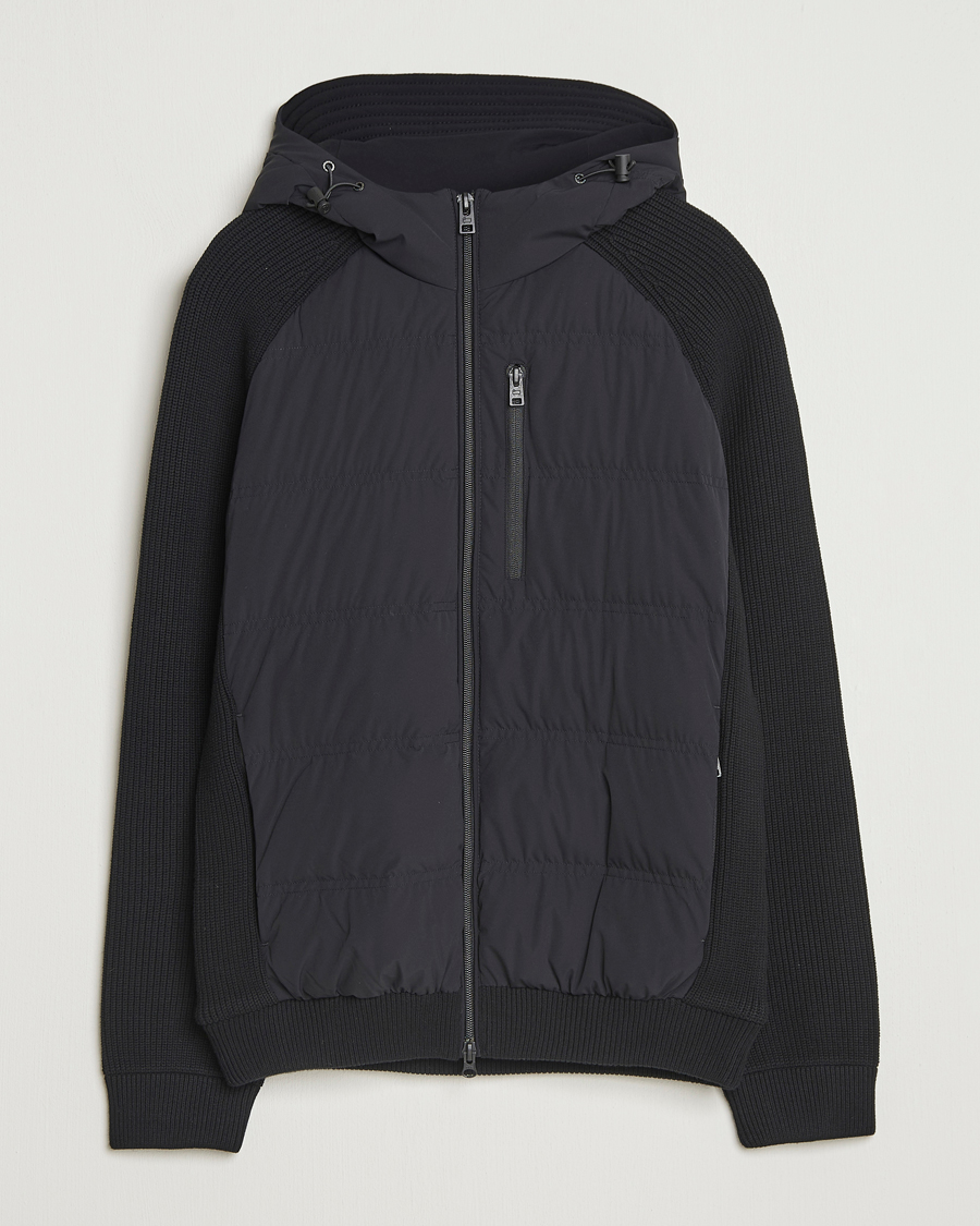 Homme | Manteaux Et Vestes | Woolrich | Matt Stretch Hybrid Jacket Black