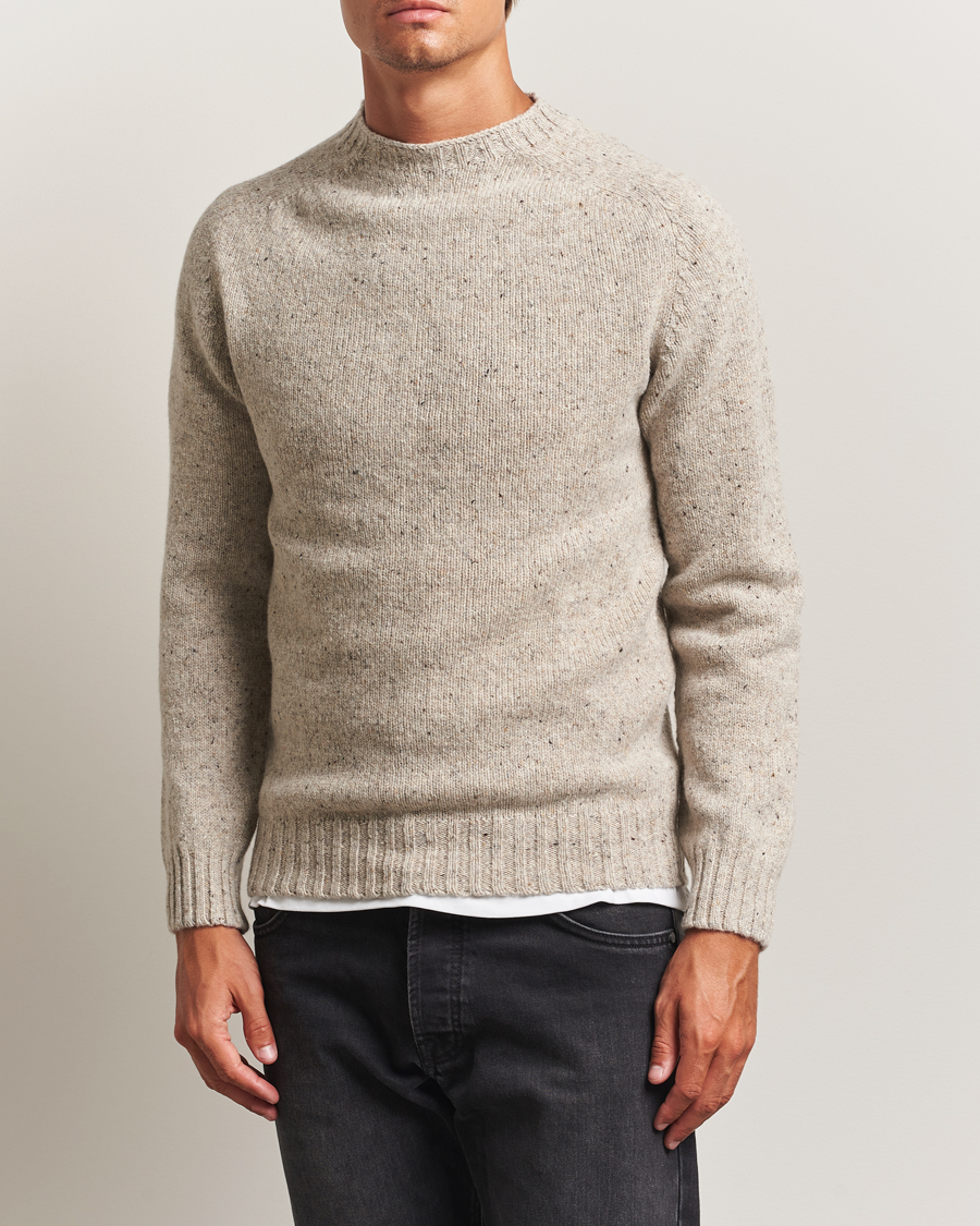 Homme | Pulls Et Tricots | Harley Of Scotland | Donegal Wool Crewneck Mull