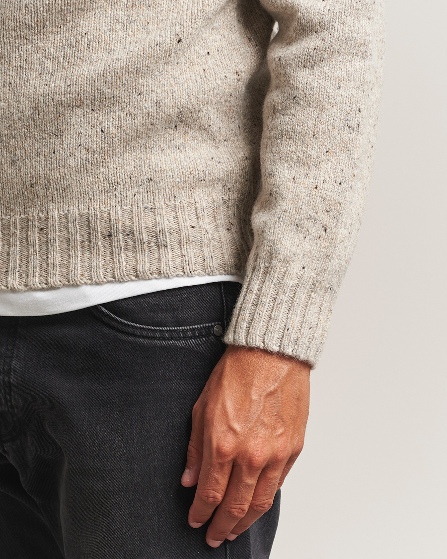 Homme | Pulls Et Tricots | Harley Of Scotland | Donegal Wool Crewneck Mull