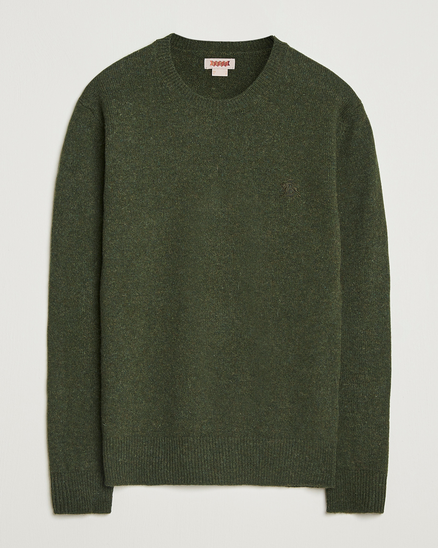 Homme | Pulls Et Tricots | Baracuta | Shetland Virgin Wool Crew Neck Beech