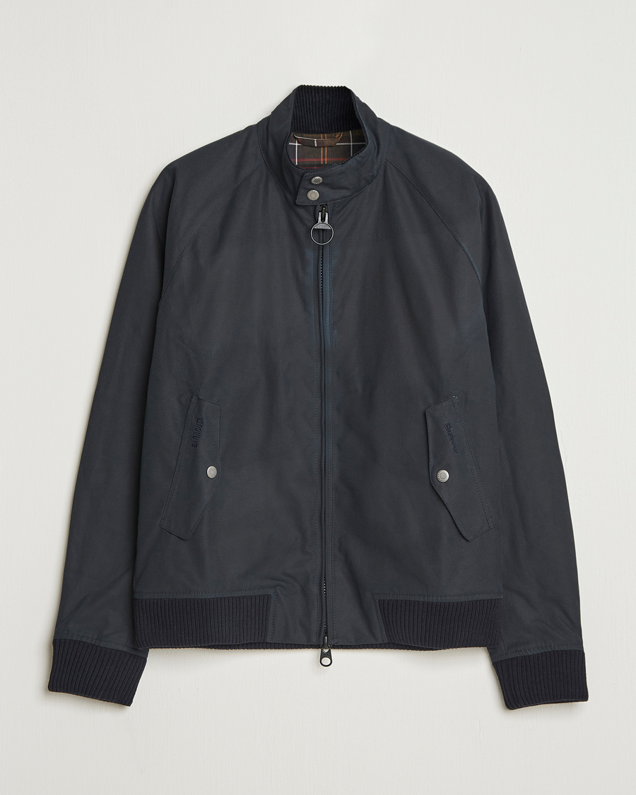 Homme | Manteaux Et Vestes | Baracuta | Barbour x Porton Waxed Jacket Navy