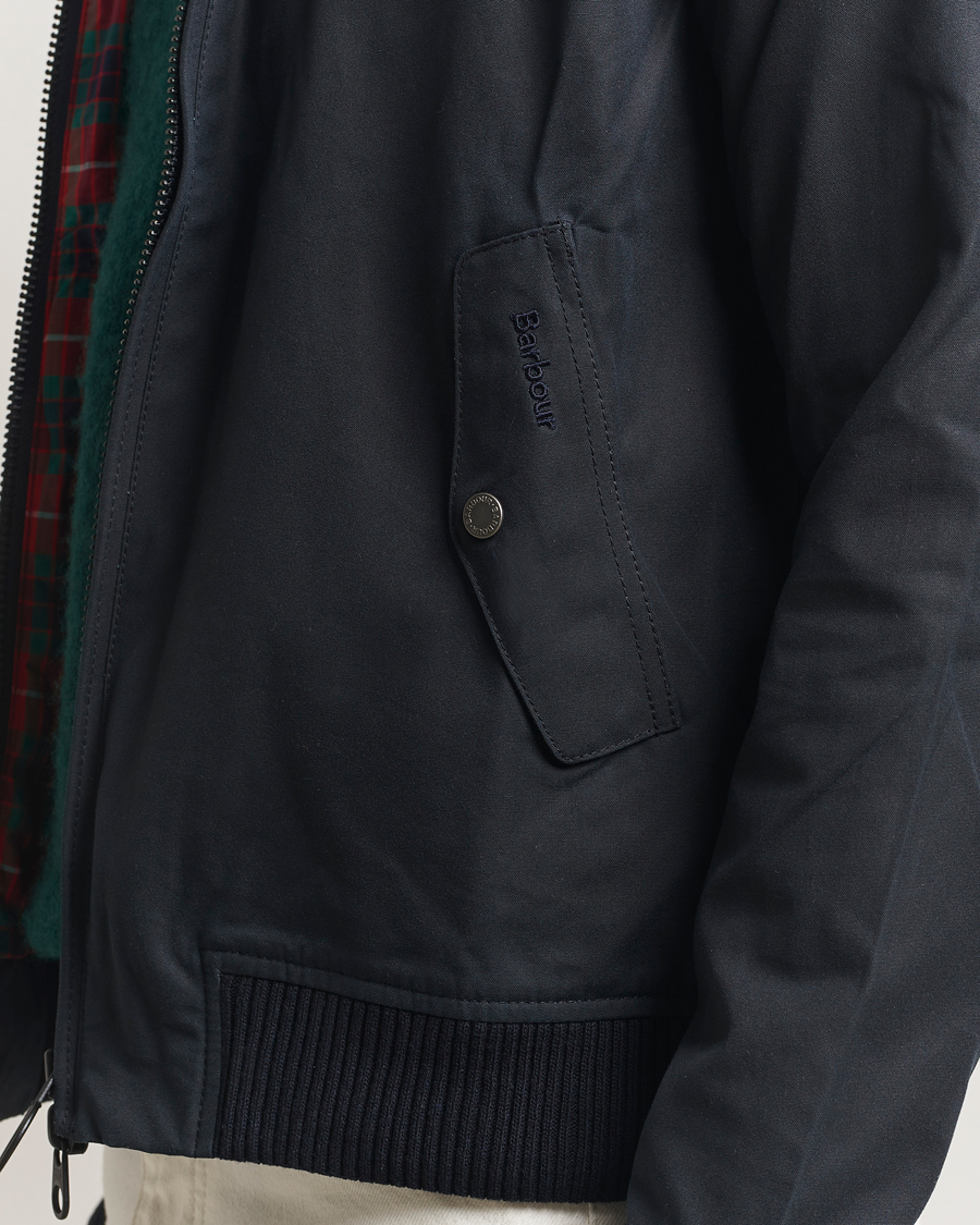 Homme | Manteaux Et Vestes | Baracuta | Barbour x Porton Waxed Jacket Navy