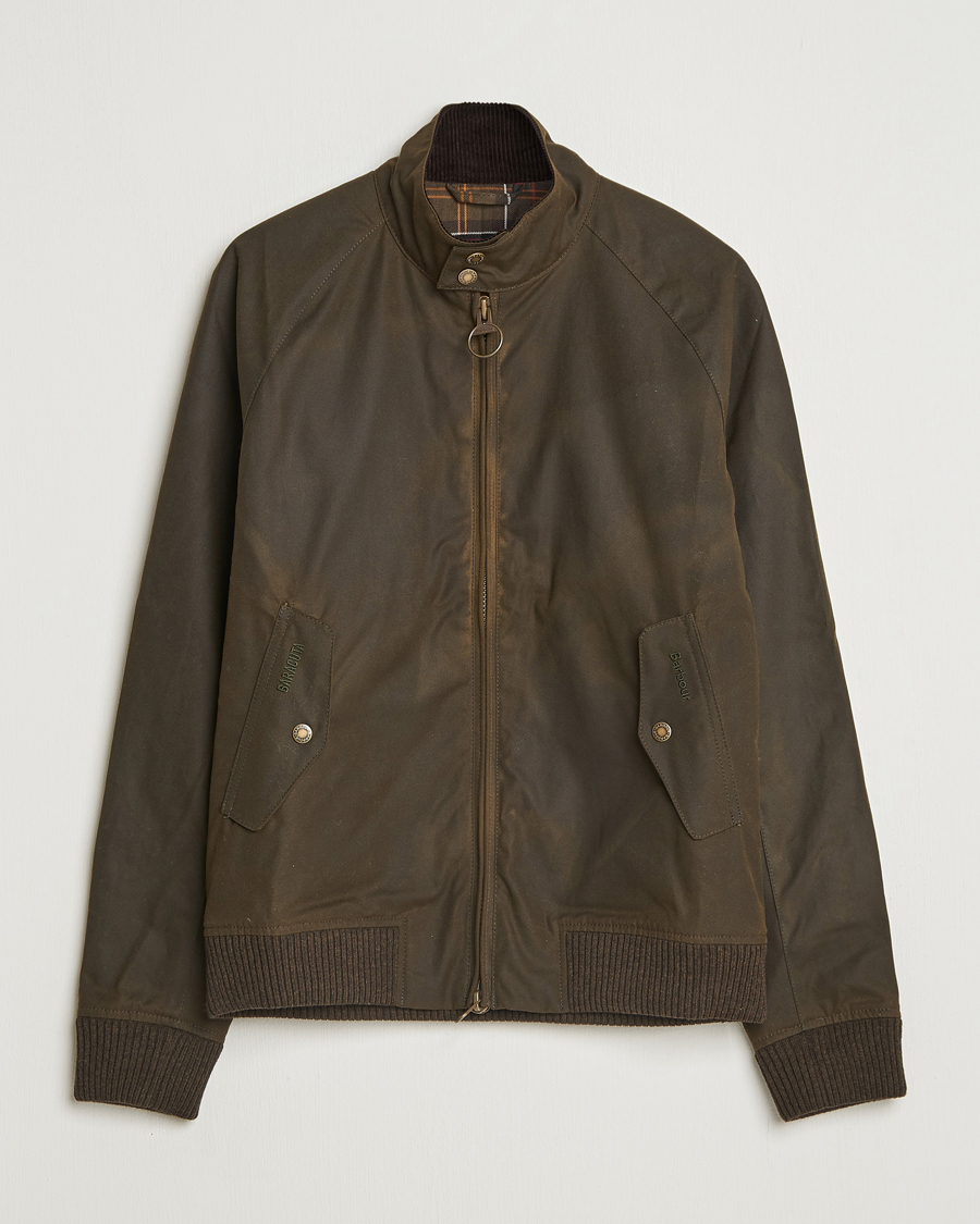 Homme | Manteaux Et Vestes | Baracuta | Barbour x Porton Waxed Jacket Olive