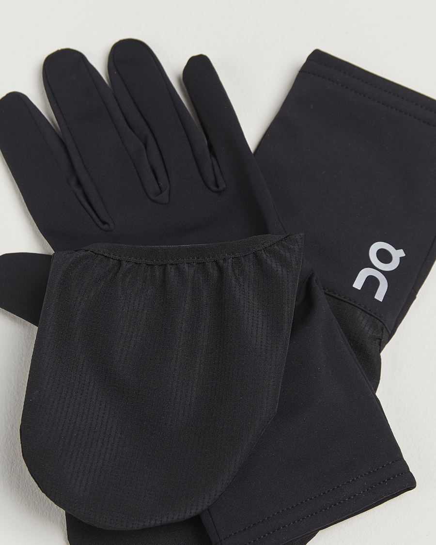 Homme | ON Running Gloves Black | On | Running Gloves Black