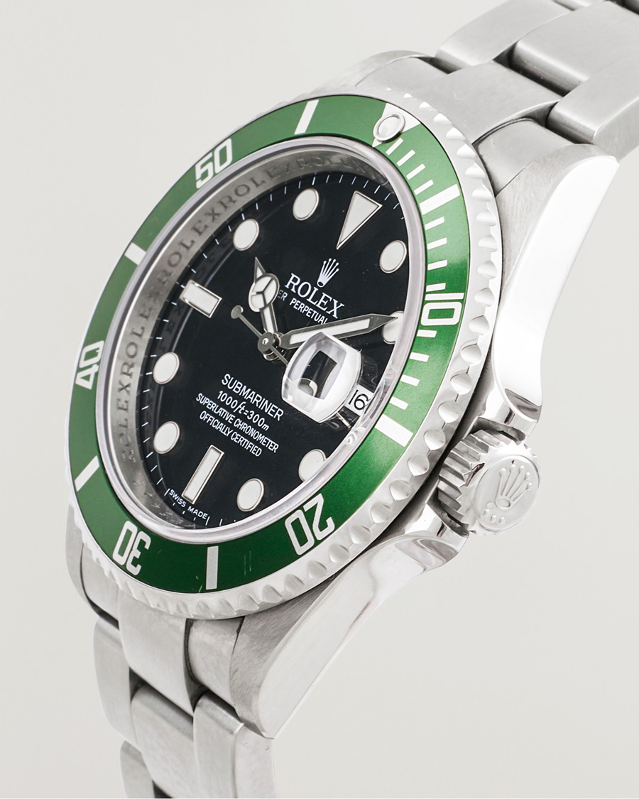Homme | Rolex Pre-Owned Submariner Kermit | Rolex Pre-Owned | Submariner Kermit