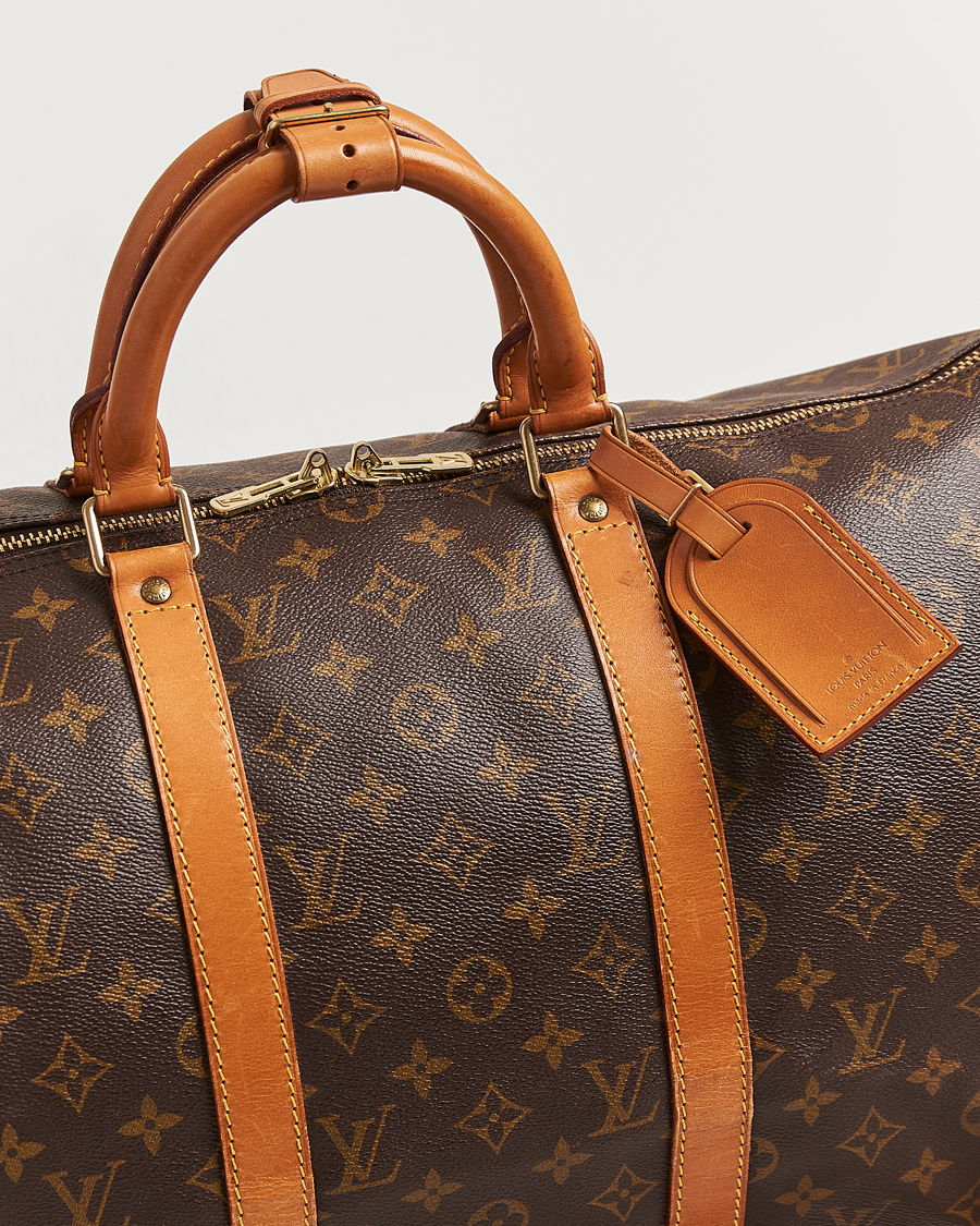 Homme | Louis Vuitton Pre-Owned Keepall 50 Bandoulière Monogram | Louis Vuitton Pre-Owned | Keepall 50 Bandoulière Monogram