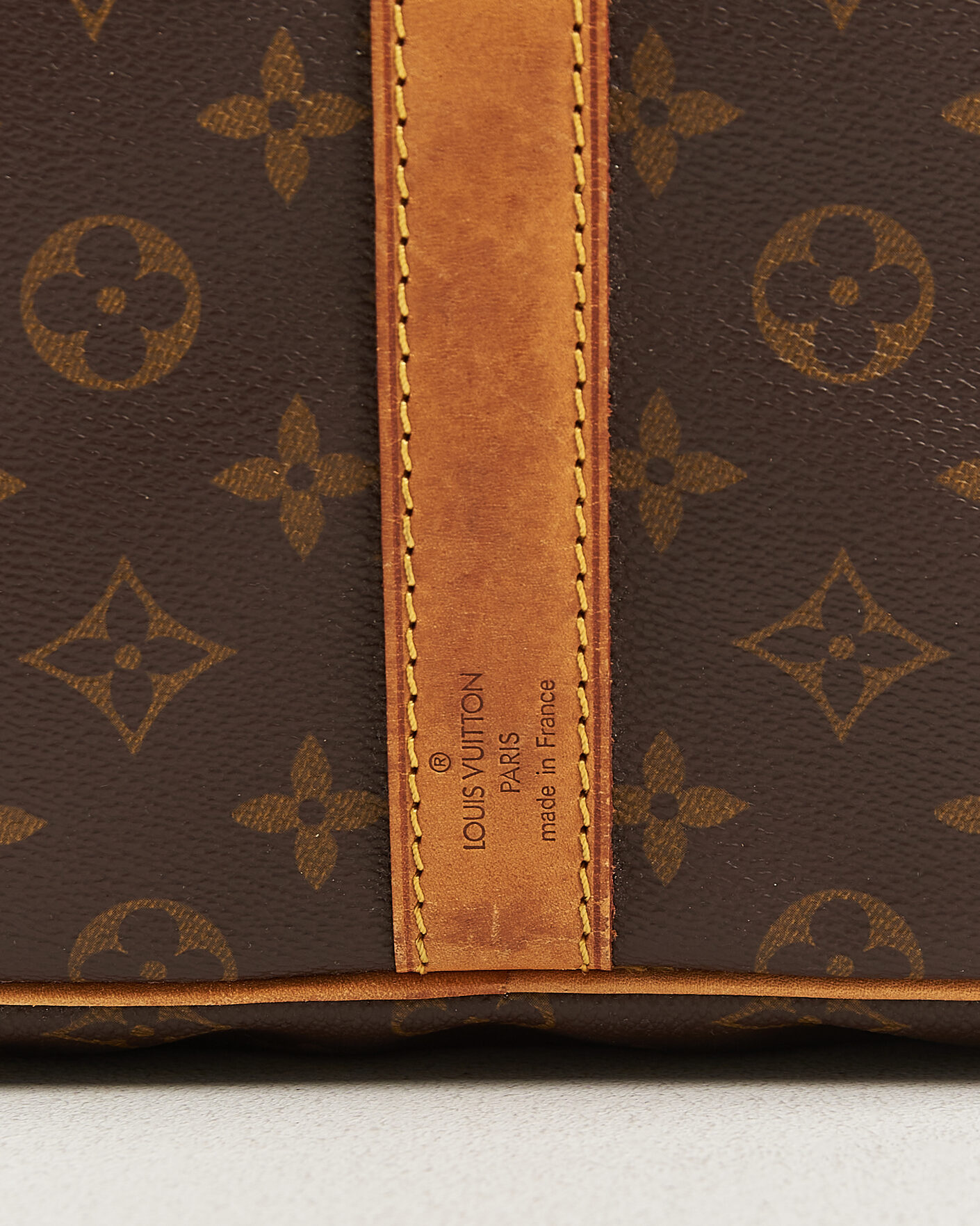 Homme | Pre-Owned & Vintage Bags | Louis Vuitton Pre-Owned | Keepall Bandoulière 55 Monogram