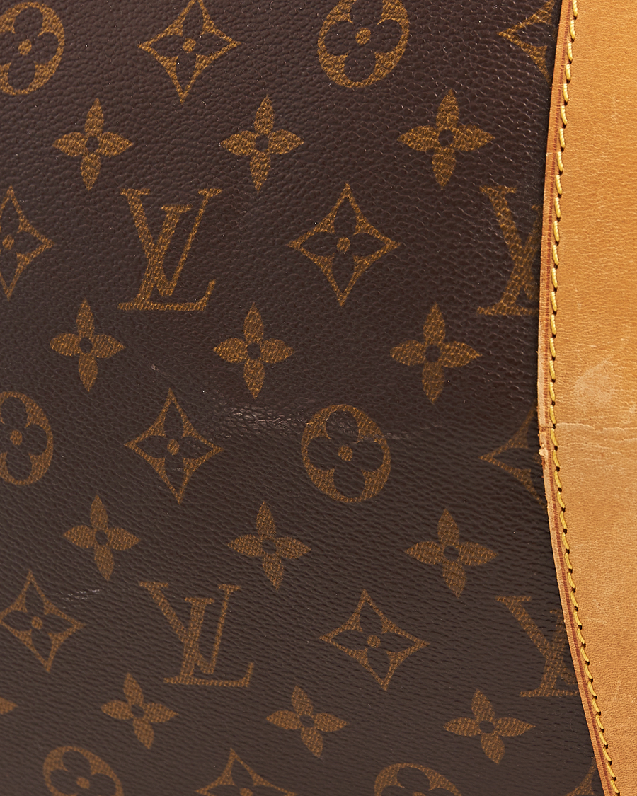 Homme | Louis Vuitton Pre-Owned Keepall Bandoulière 55 Monogram | Louis Vuitton Pre-Owned | Keepall Bandoulière 55 Monogram