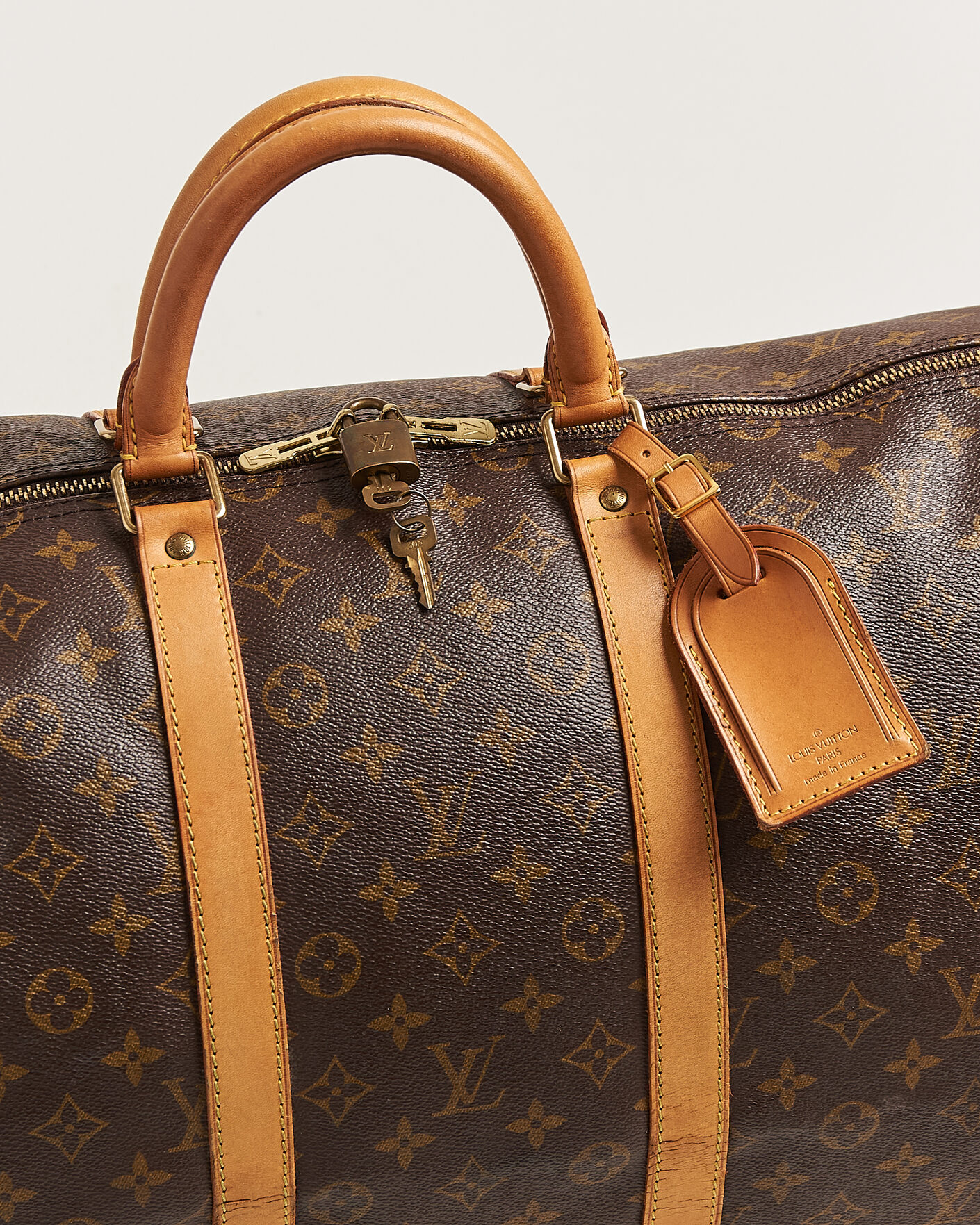 Homme | Pre-Owned & Vintage Bags | Louis Vuitton Pre-Owned | Keepall Bandoulière 55 Monogram
