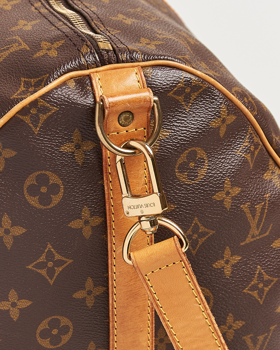 Homme | Louis Vuitton Pre-Owned Keepall Bandoulière 55 Monogram | Louis Vuitton Pre-Owned | Keepall Bandoulière 55 Monogram