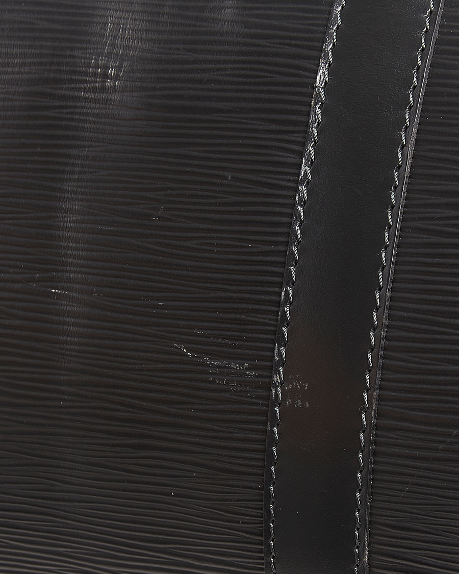 Homme | Louis Vuitton Pre-Owned Keepall 50 Epi Leather Black | Louis Vuitton Pre-Owned | Keepall 50 Epi Leather Black