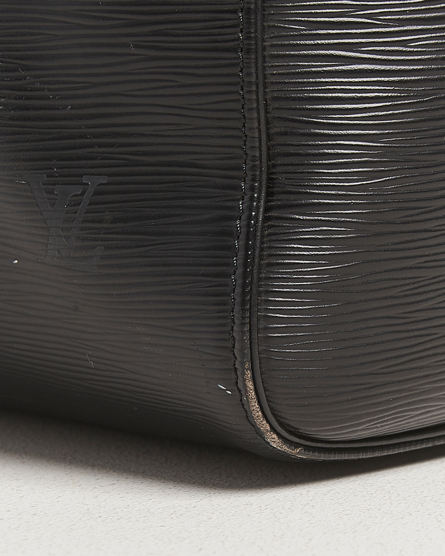 Homme | Louis Vuitton Pre-Owned Keepall 50 Epi Leather Black | Louis Vuitton Pre-Owned | Keepall 50 Epi Leather Black