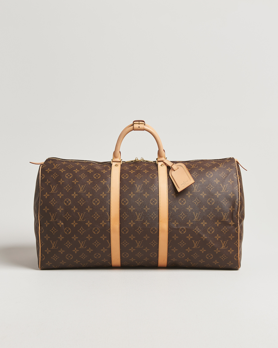 Homme | Louis Vuitton Pre-Owned Keepall 55 Monogram | Louis Vuitton Pre-Owned | Keepall 55 Monogram