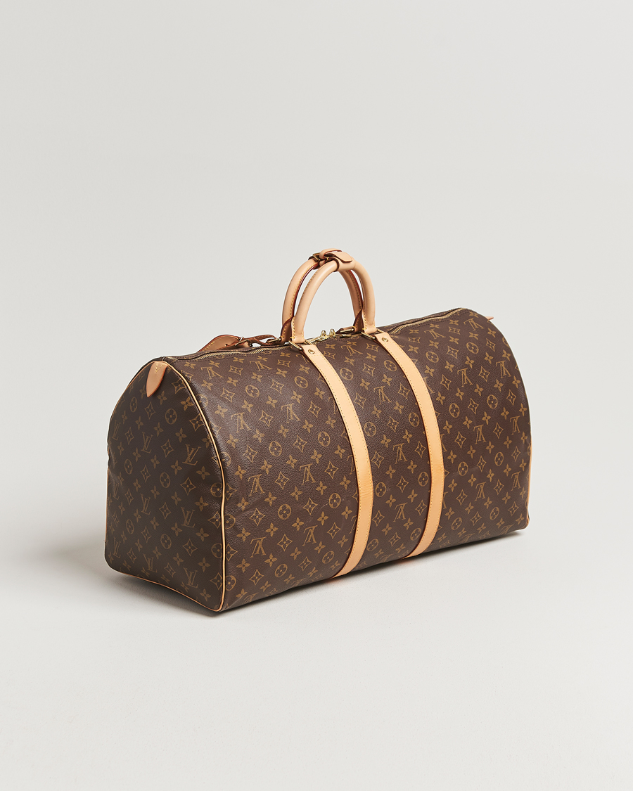 Homme | Louis Vuitton Pre-Owned Keepall 55 Monogram | Louis Vuitton Pre-Owned | Keepall 55 Monogram