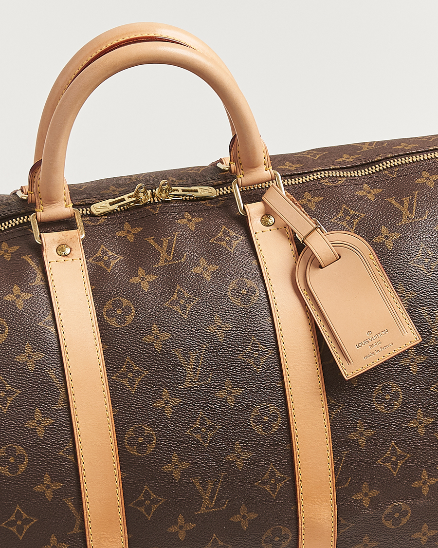 Homme | Louis Vuitton Pre-Owned Keepall 55 Monogram | Louis Vuitton Pre-Owned | Keepall 55 Monogram