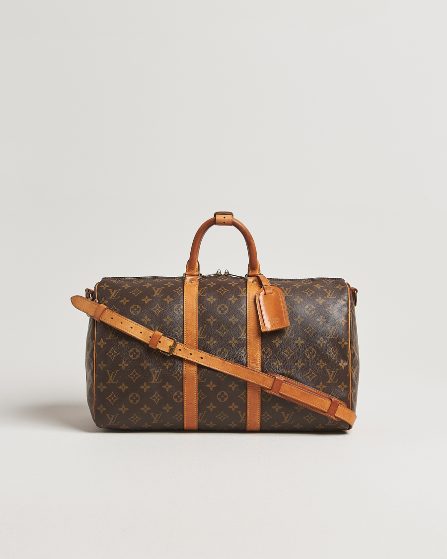 Homme | Pre-Owned & Vintage Bags | Louis Vuitton Pre-Owned | Keepall Bandoulière 45 Monogram