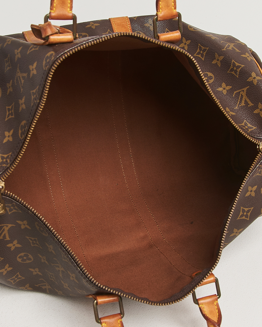 Homme | Pre-Owned & Vintage Bags | Louis Vuitton Pre-Owned | Keepall Bandoulière 45 Monogram