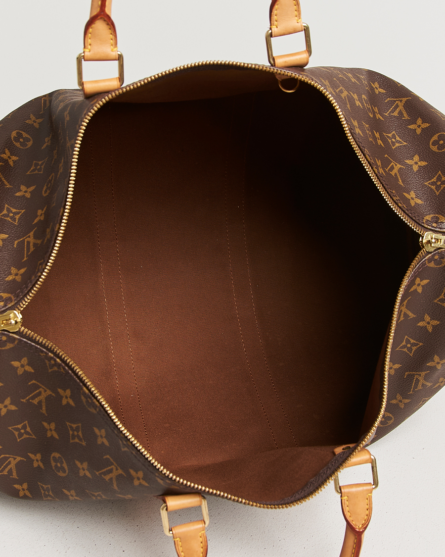 Homme | Louis Vuitton Pre-Owned Keepall Bandoulière 50 Monogram | Louis Vuitton Pre-Owned | Keepall Bandoulière 50 Monogram