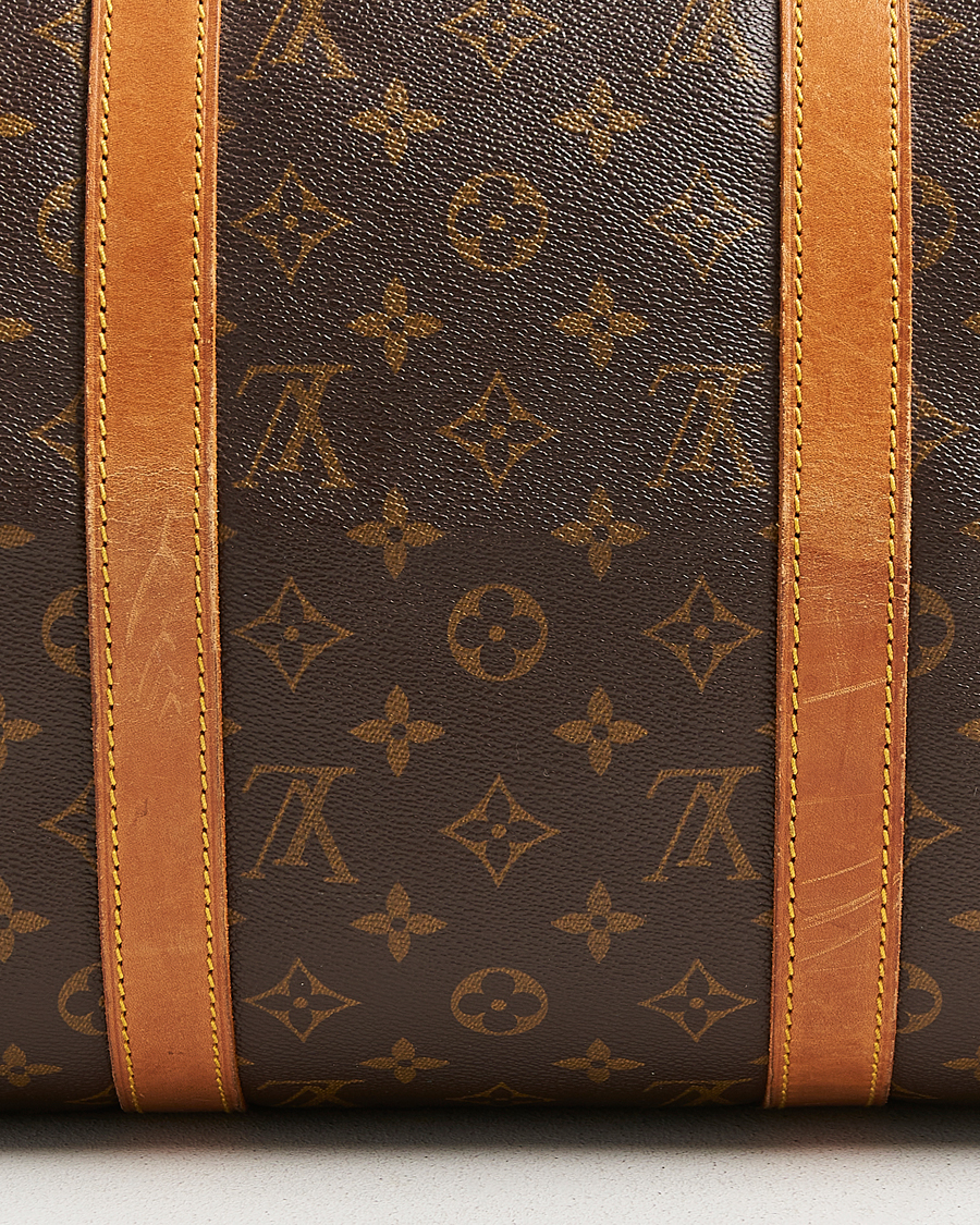 Homme | Pre-Owned & Vintage Bags | Louis Vuitton Pre-Owned | Keepall 50 Monogram