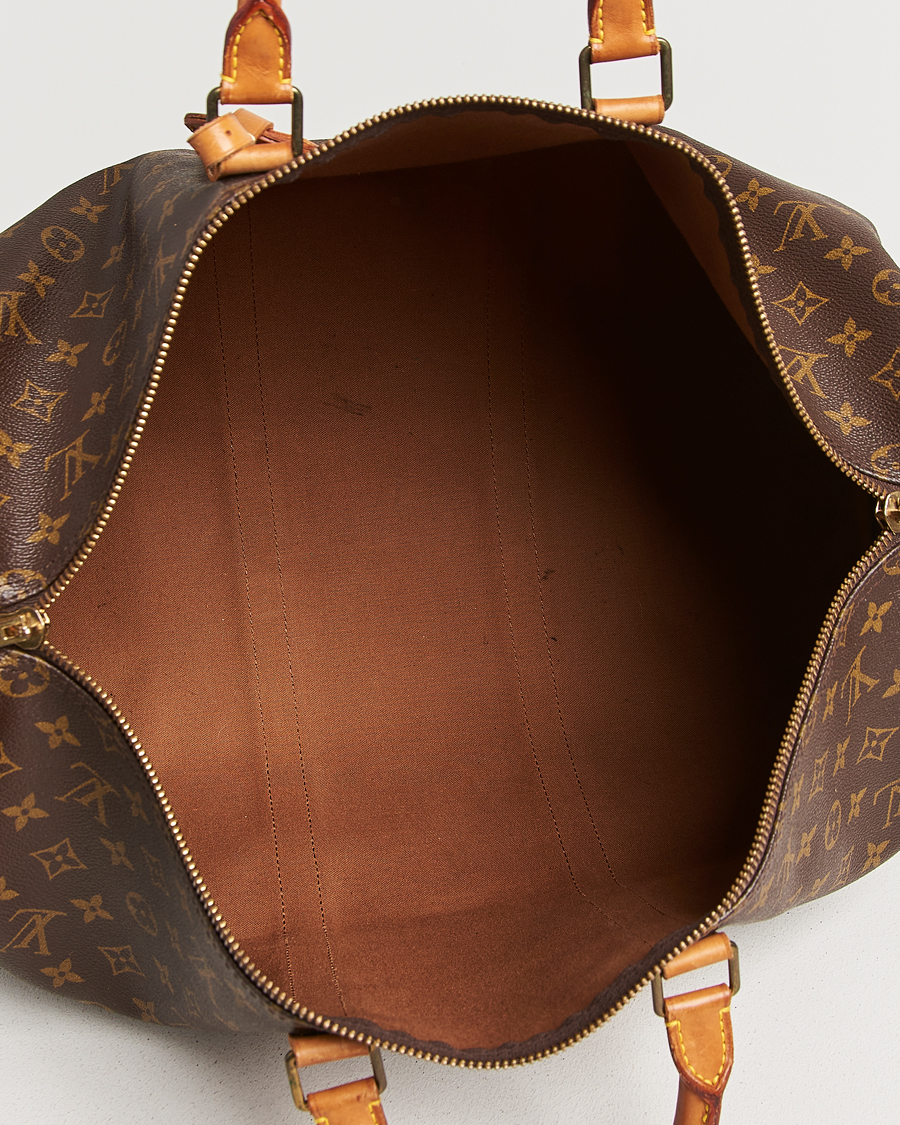 Homme | Pre-Owned & Vintage Bags | Louis Vuitton Pre-Owned | Keepall 50 Monogram
