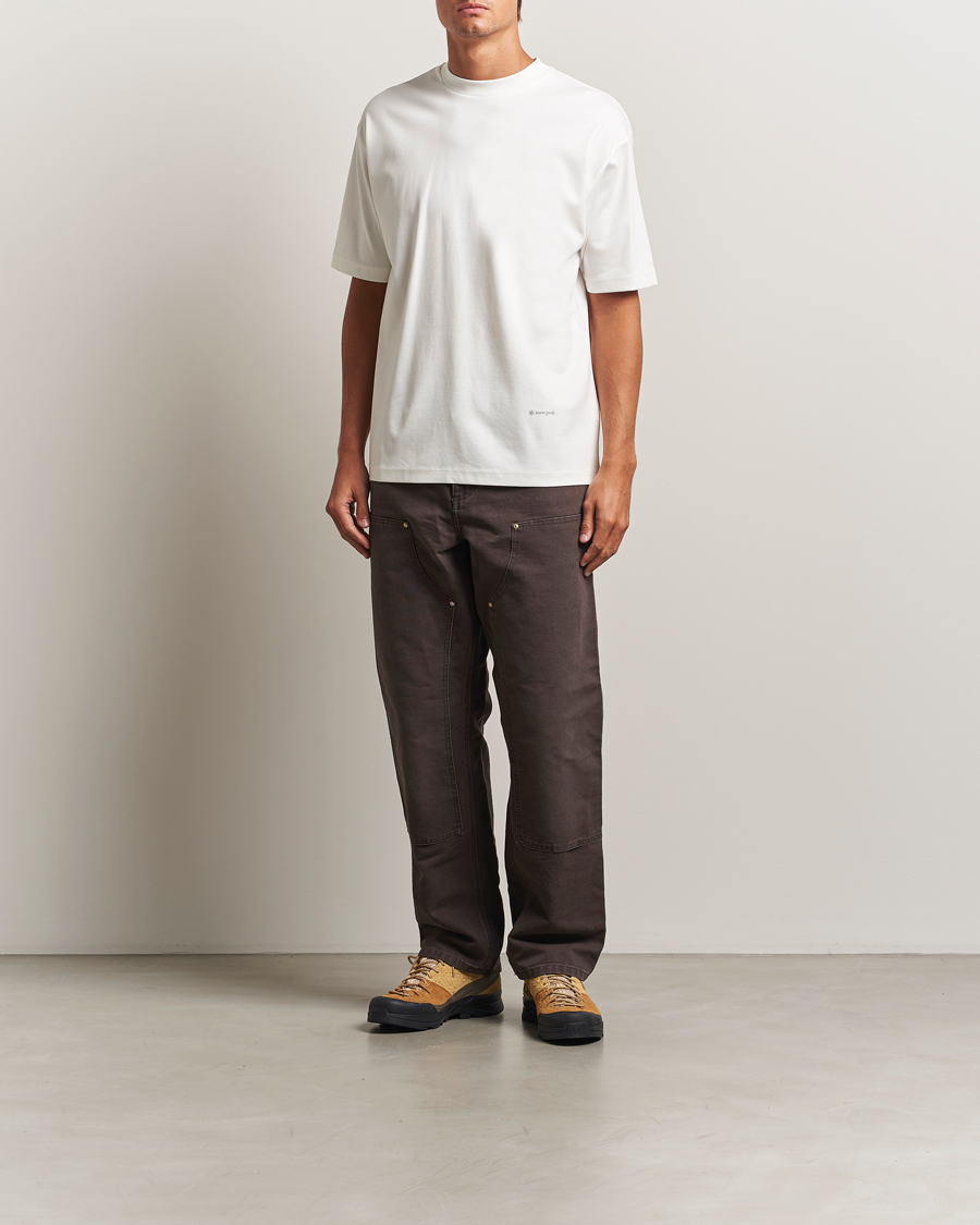 Homme | T-shirts | Snow Peak | Organic Cotton T-Shirt White