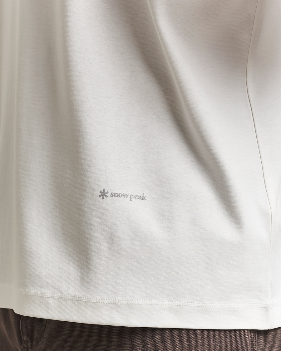 Homme | T-shirts | Snow Peak | Organic Cotton T-Shirt White