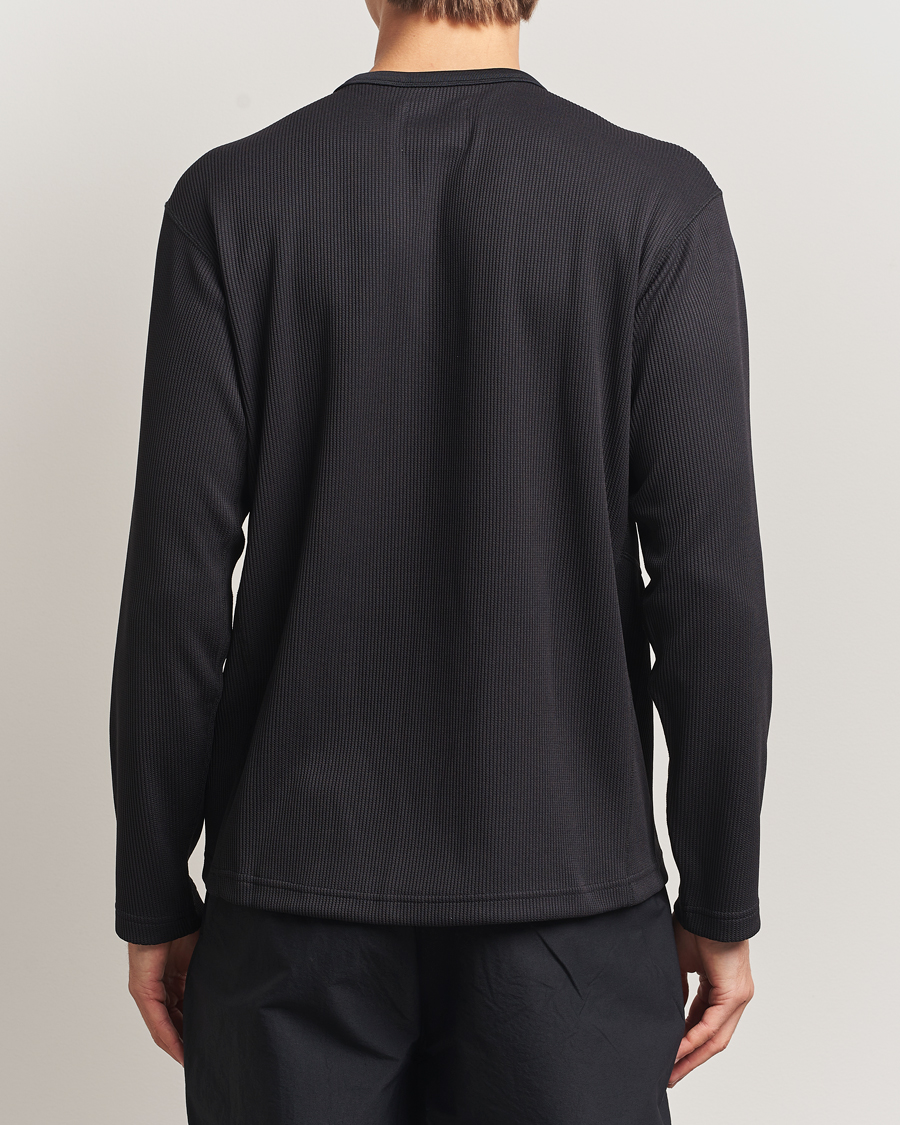Homme | T-shirts | Snow Peak | Dry Thermal Long Sleeve T-Shirt Black