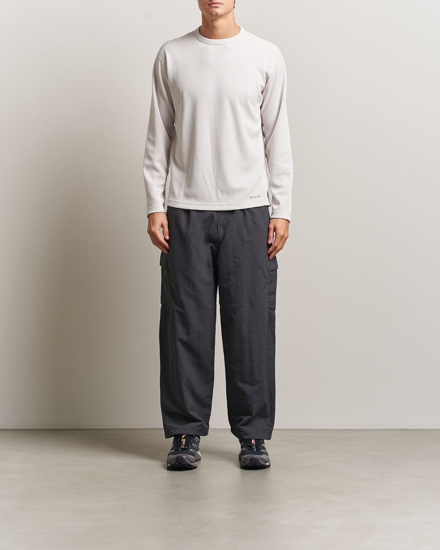 Homme | T-shirts | Snow Peak | Dry Thermal Long Sleeve T-Shirt Off White