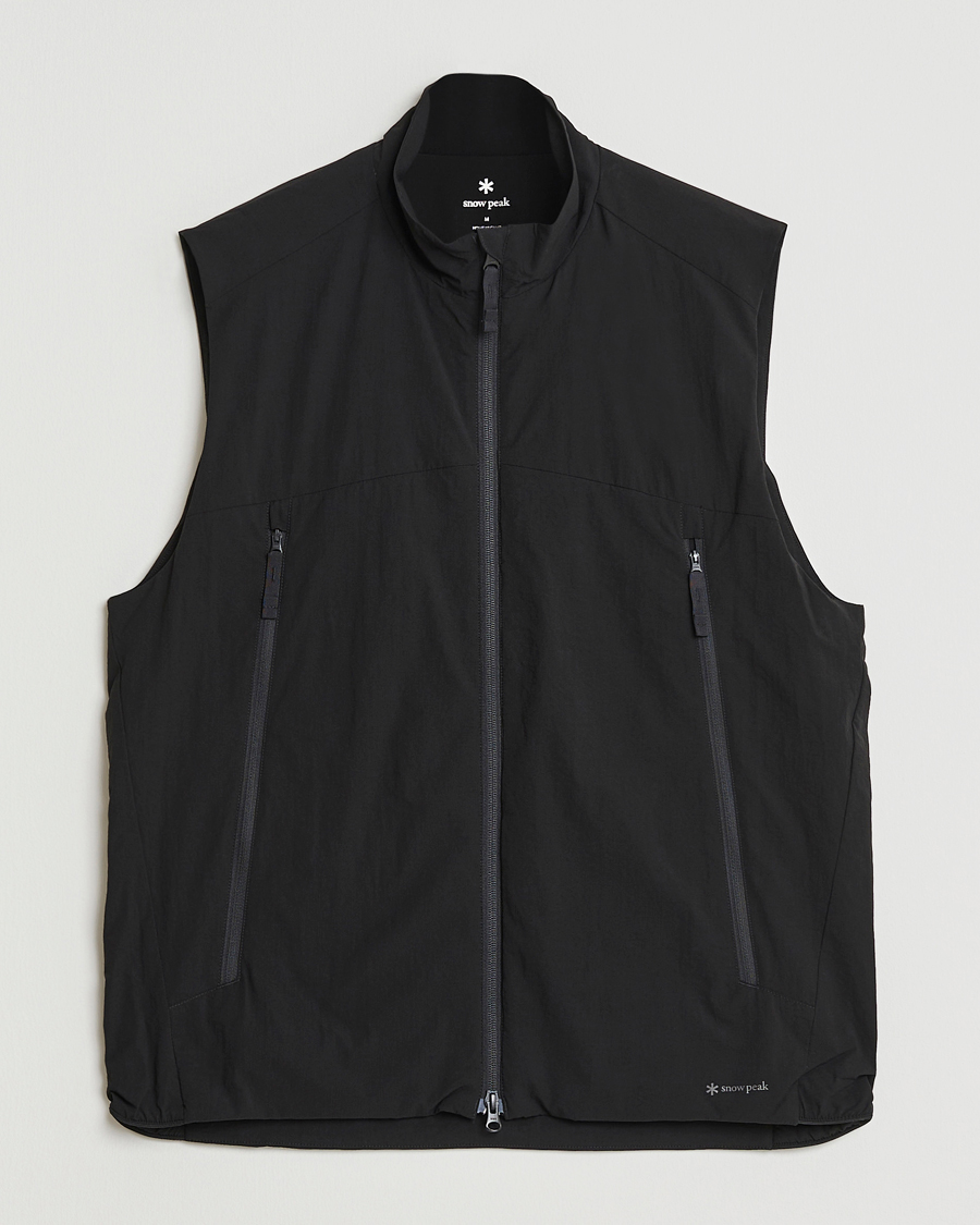 Homme | Gilets | Snow Peak | Breathable Insulated Vest Black
